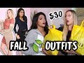 $30 OUTFIT CHALLENGE ft. Alisha marie | FALL 2017