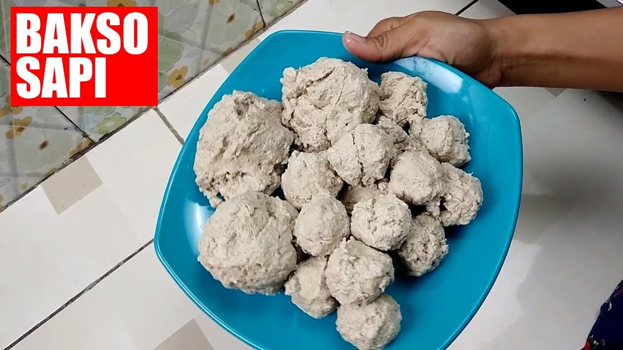 Cara Mudah Membuat Bakso Sapi 