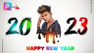 New Year 2023 ✨ Photo Editing in PicsArt - Xyaa Edits🔥 screenshot 1