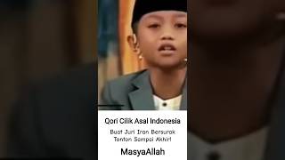 Mashallah A Young Qori From Indonesia Leaves The Judges In Awe  trending qori viral shorts
