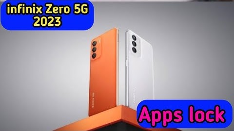 Apps Lock Enable In Infinix Zero 5G 2023, App lock In Infinix Zero 5G 2023, How To Set App Lock