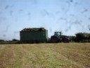 Fendt 936 hauling silage near Kinsale in Cork.