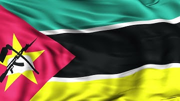 Mozambique Flag Animation | 4k | Flags of the World
