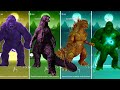 🦕Jurassic world Godzilla 🆚dinosaurs  King Kong  🆚The Tyranosaurus🆚The Indomus Rex