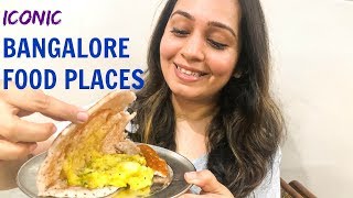 Famous BANGALORE FOOD | Brahmins Coffee Bar, Vidyarthi Bhavan, MTR & more