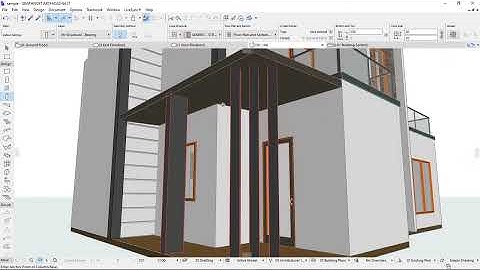 From scratch up to final step/ ArchiCAD 21 house modeling Part-6