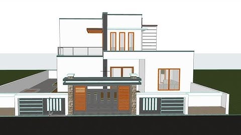 From scratch up to final step/ ArchiCAD 21 house modeling Part-6