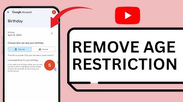 HOW TO REMOVE AGE RESTRICTION ON YOUTUBE - IPHONE & ANDROID