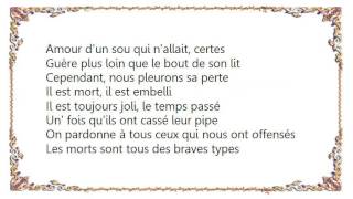 La Troupe Du Phenix - Le Temps Passe Lyrics