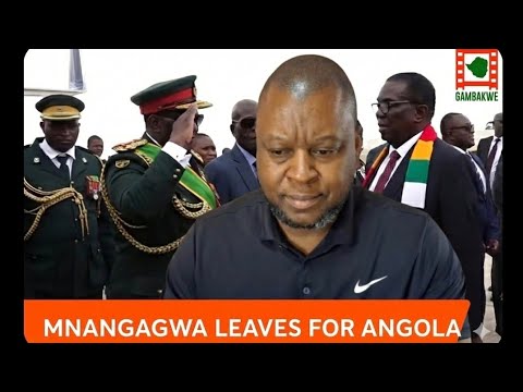 WATCH LIVE Mnangagwa Leaves For Angola