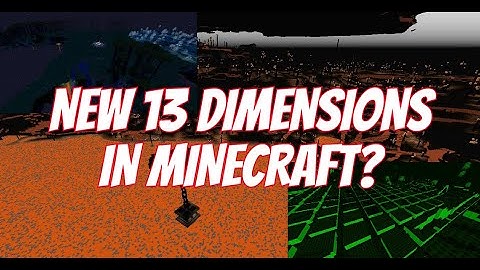 NEW 13 NEW DIMENSIONS IN 1.16.3 | Minecraft Datapack Showcase