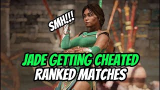 Jade Always Getting CHEATED!(Mortal Kombat 11 Ranked Matches)