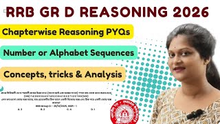 Number/Alphabet Sequences।RRB Gp D Reasoning 2026।RRB Gp D Chapter wise PYQs in Bengali CSN Study