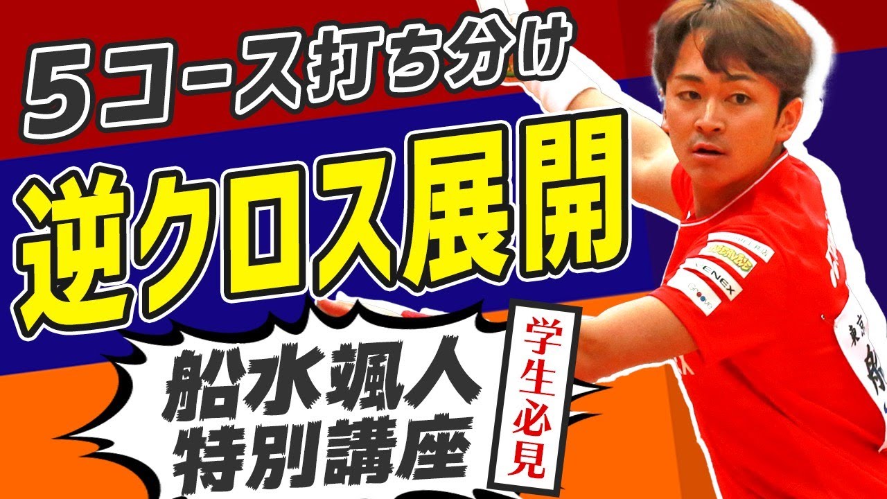 【学生必見】特別講座！逆クロス展開のコース打ち分け【ポイント解説】