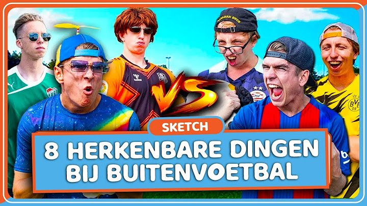 8 HERKENBARE DINGEN BIJ BUITENVOETBAL! - Addo Comedy Sketch