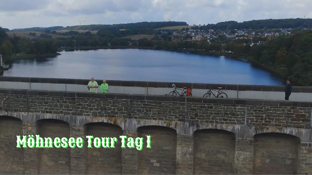 Möhnesee Radtour. Tag 1