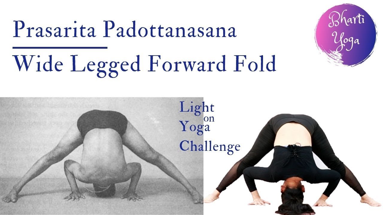 Prasarita Padottanasana | Wide Legged Forward Fold | Light on Yoga ...