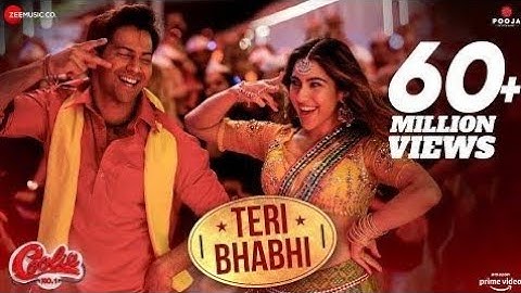 Teri Bhabhi-Coolie No.1| Varun Dhawan, Sara Ali Khan | Javed - Mohsin Ft.Dev N & Neha Danish🥰🥰vivek