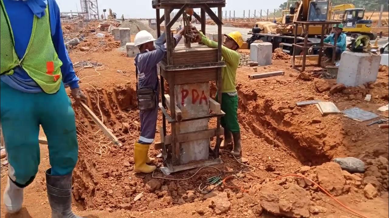 Pile Driving Analysis test (PDA test) YouTube