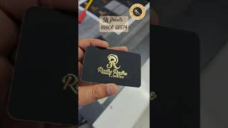 Business Cards Visiting Card Design Uv Den Foil Sk Prints