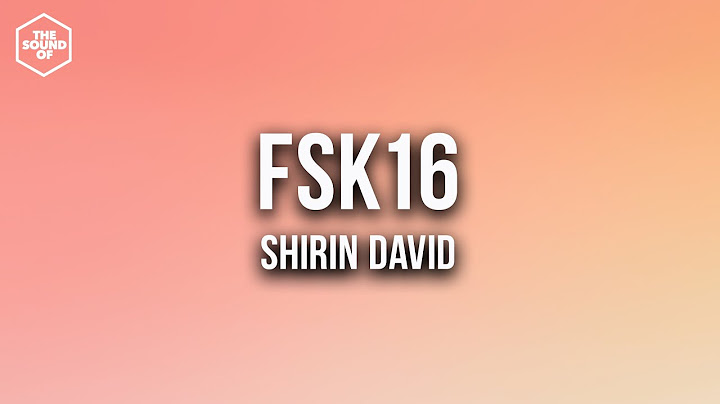 Shirin David - fsk16 (Lyric Video)