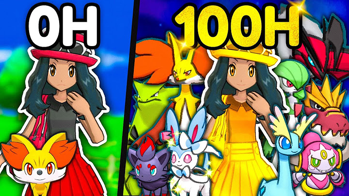 J'ai Capturé TOUS LES POKEMONS de X/Y en 100H