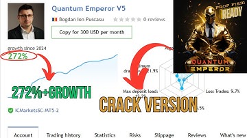 Quantum Emperor V5.8  High-Precision GBP/USD Trading EA for MT4