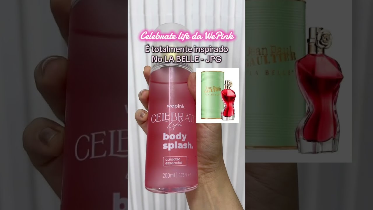 Bodysplash da Wepink igual a um perfume importado? 