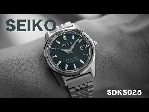 KING SEIKO キングセイコー 自動巻き腕時計SDKS025グリーン文字盤 hqdefault.jpg
