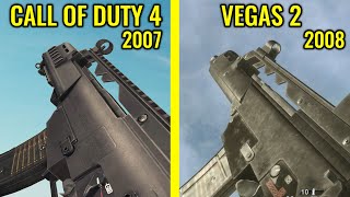 Call of Duty 4 vs Rainbow Six Vegas 2 - Weapons Comparison