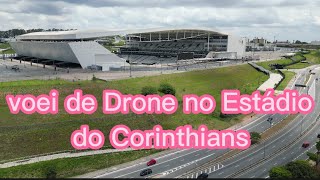 Voei de Drone no estádio do Corinthians