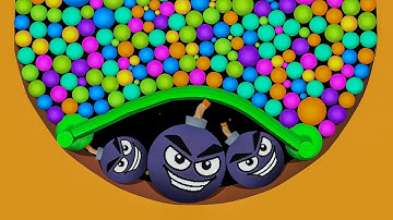 ROPE and BALLS - Draw To Smash | Bounce & Collect | Satisfying Gameplay!