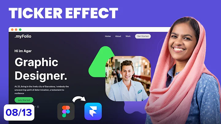 Infinite Scroll Animation(Ticker Effect)| Free Framer Course | Part 8/13 | Framer Beginner Guide