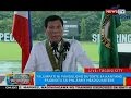 Talumpati ni Pangulong Duterte sa kanyang pagbisita sa PHL Army Headquarters