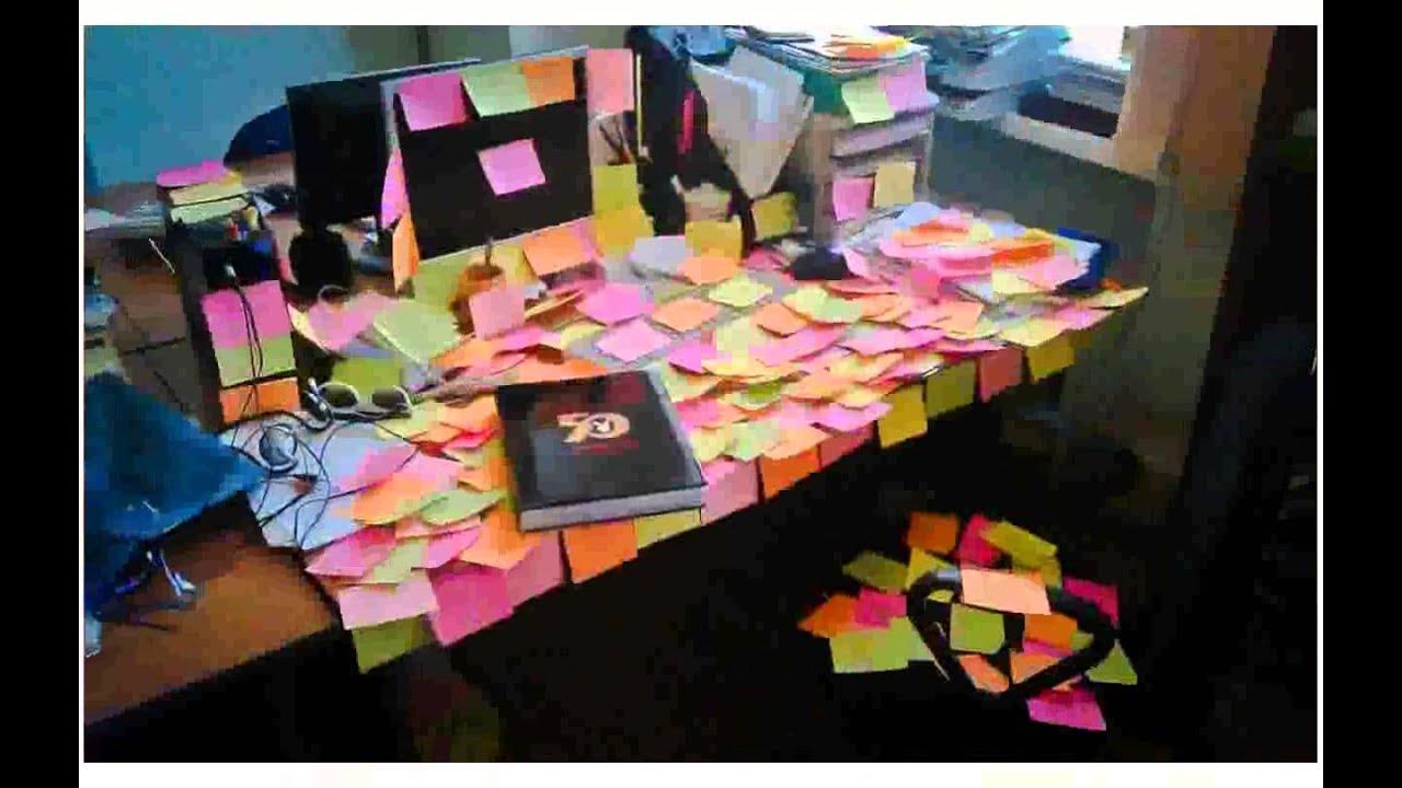 Украшение рабочего места на день рождения. Дарим подарки. Украшение кабинета на день рождения коллеге. Белисса эскобедо. Украшение кабинета на день рождения.