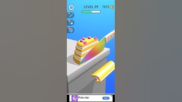 ASMR Slicing - gameplay (Android, IOS) All Levels - Levels 99 #shorts #funny #game