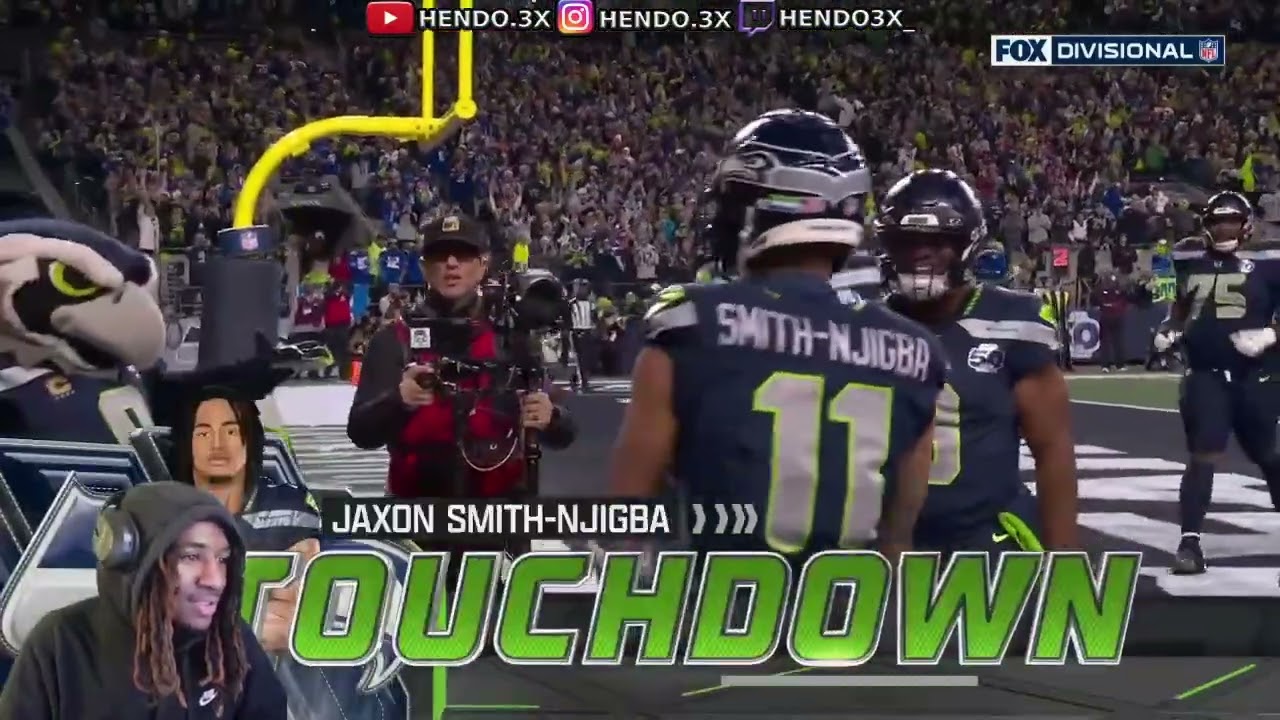 YALL NEVER HAD A CHANCE!!! HENDO Reacts to Seahawks vs 49ers | Divisional Round Highlights |