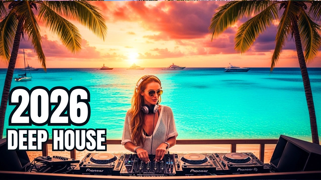 Deep House Mix 2025 ☕ Music for Work, Cafés & Shops | Happy Chill Lounge
