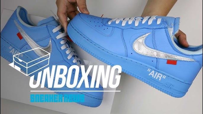 Unboxing the Off-White x Nike Air Force 1 Brooklyn