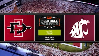 WSU Football: Highlights vs. San Diego State | 9/6/25