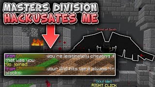 Masters Division Hackusates Me (Ranked Skywars)