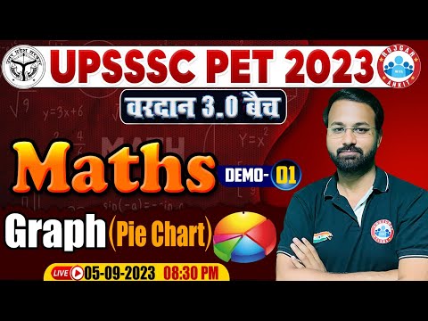 UPSSSC PET 2023, Graph For PET, वरदान 3.0 बैच, Maths Pie Chart Demo-1, Maths By Deepak Sir