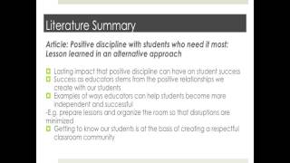 Action Research Multimedia Presentation