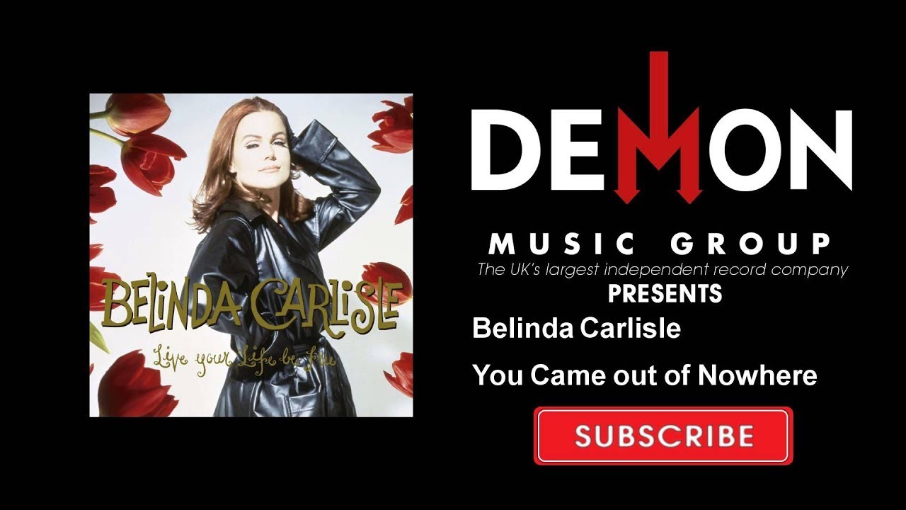Belinda Carlisle - You Came out of Nowhere (Official Audio)