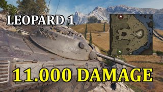 11.000 damage with Leopard 1 on Cliff 🏆🏆🏆