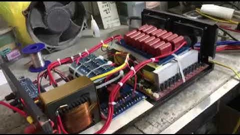 Test máy igbt 40fet sang cầu h phiên bản mới