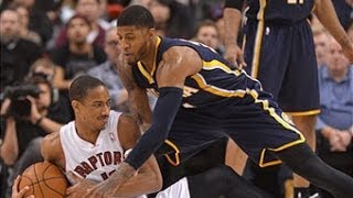 DeMar DeRozan Drives the Raptors Past the Pacers