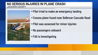 More details after Small plane crashes in Jackson Co.