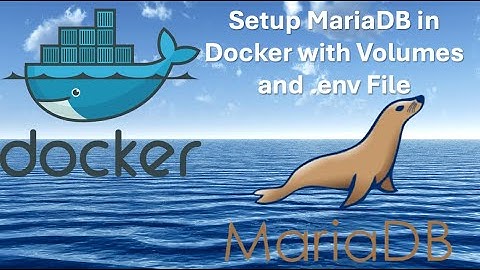 Setting up MariaDB in Docker using Docker Compose