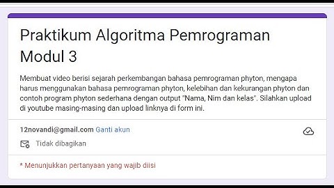 Praktikum Algoritma Pemrograman Modul 3